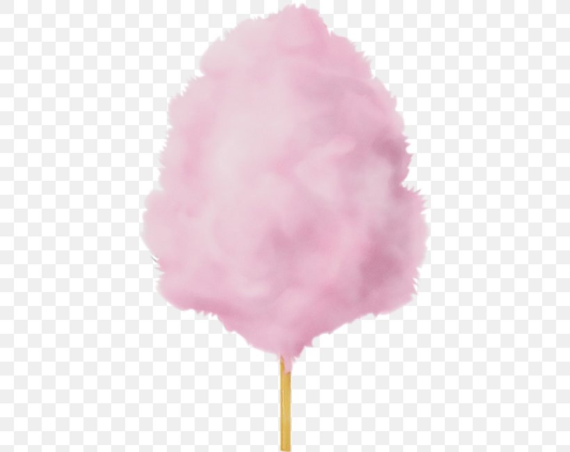 Cotton Candy Pink Dessert Food, PNG, 420x650px, Watercolor, Cotton Candy, Dessert, Food, Paint Download Free