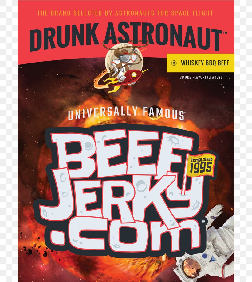 Drunk Astronaut: SS Beer Run Jerky Barbecue Whiskey Beef, PNG, 800x920px, Jerky, Advertising, Android, Astronaut, Barbecue Download Free