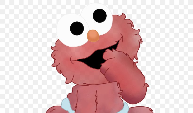 Elmo Big Bird Oscar The Grouch Cookie Monster Ernie, PNG, 640x480px, Watercolor, Cartoon, Flower, Frame, Heart Download Free