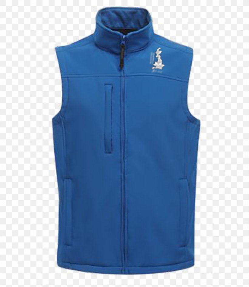 Gilets Polar Fleece Sleeve Sarafan, PNG, 850x982px, Gilets, Blue, Cobalt Blue, Electric Blue, Outerwear Download Free