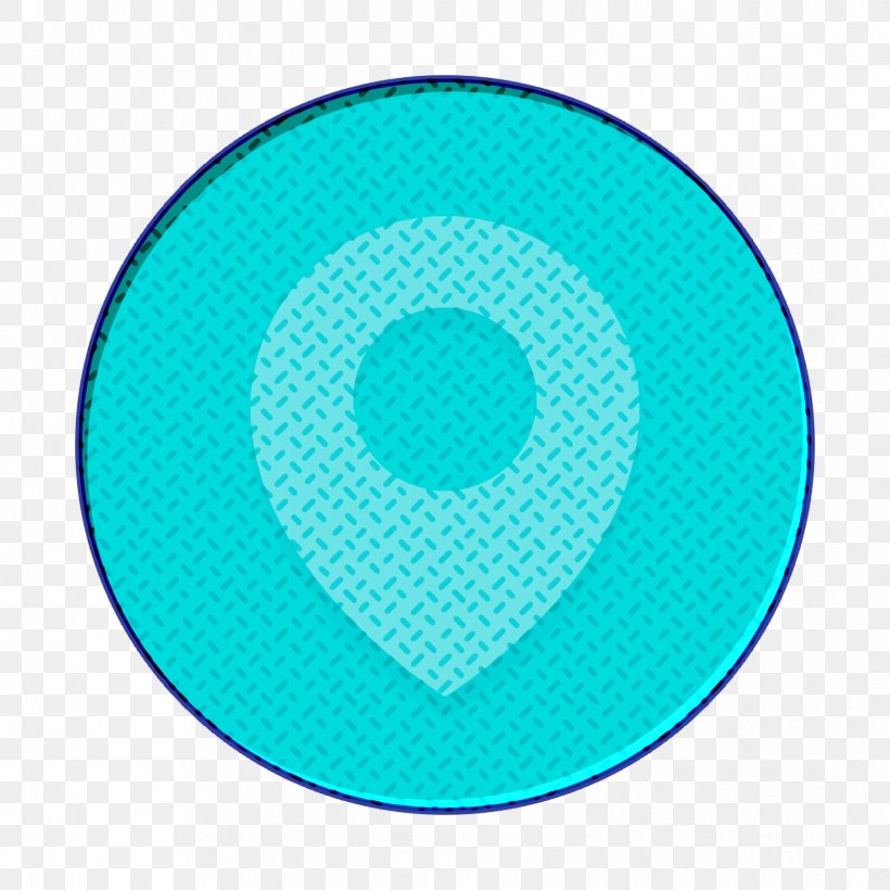 Location Icon Navigation Icon Pin Icon, PNG, 1244x1244px, Location Icon, Aqua, Navigation Icon, Pin Icon, Teal Download Free