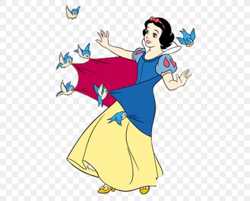 Snow White Bird The Walt Disney Company Seven Dwarfs Disney Princess Png 500x657px Watercolor 