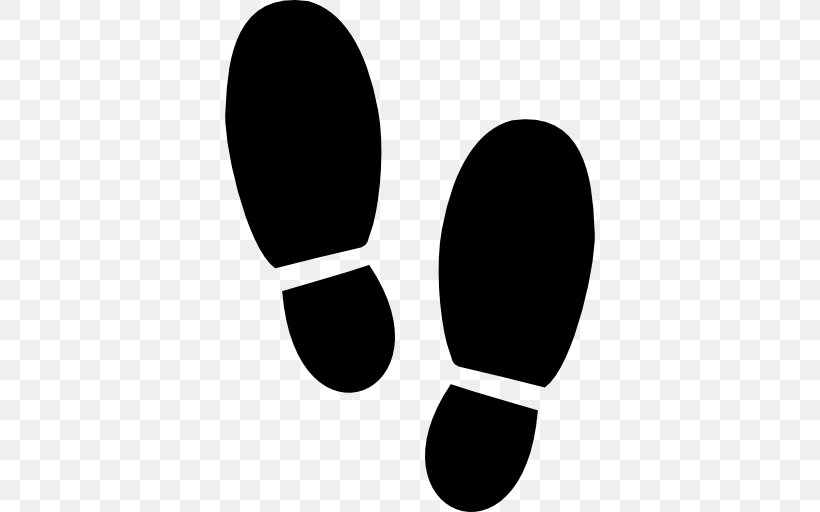 Foot, PNG, 512x512px, Foot, Black, Black And White, Footprint, Logo Download Free