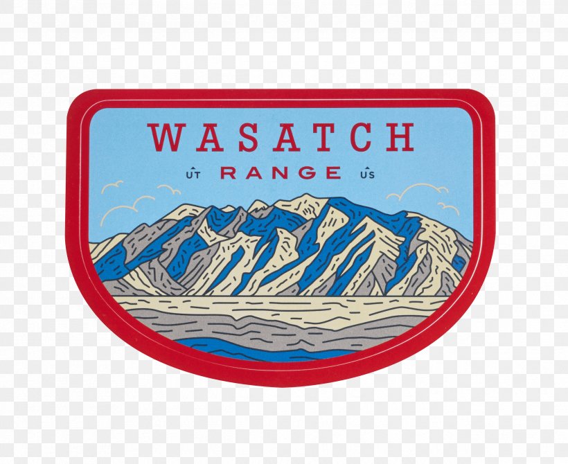 Wasatch Range Sticker Deschutes River Mountain Range, PNG, 2485x2032px, Wasatch Range, Badge, Badlands National Park, Brand, Deschutes River Download Free