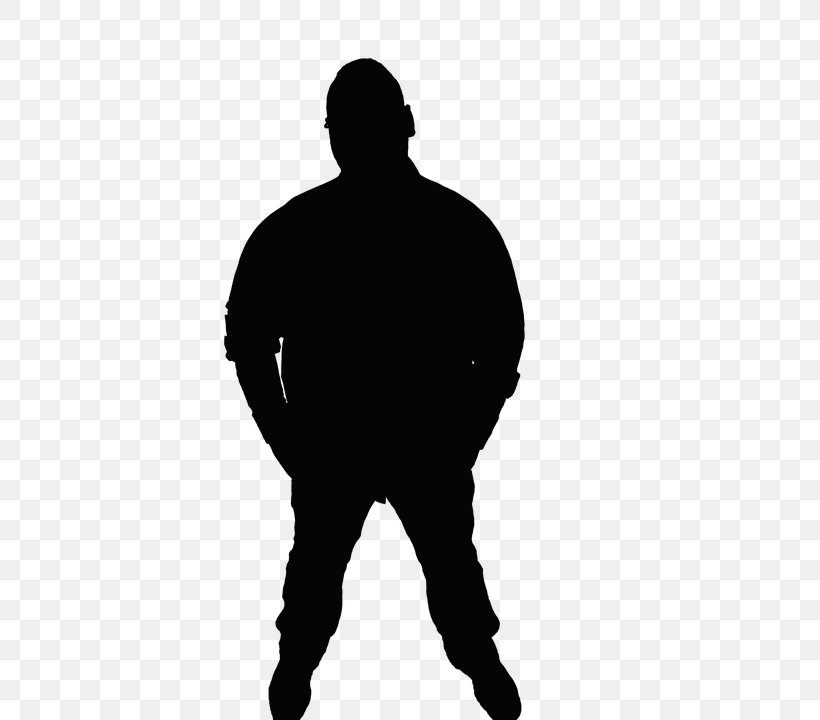 Silhouette Man Black And White Adult, PNG, 480x720px, Silhouette, Adult, Black, Black And White, Child Download Free