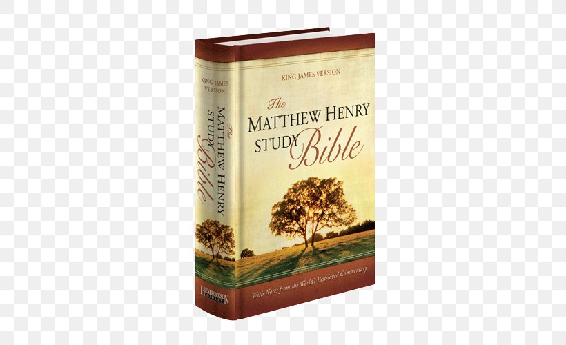 The King James Version Matthew Henry Study Bible, PNG, 500x500px, King James Version, Author, Bible, Book, Commentary On The Whole Bible Download Free