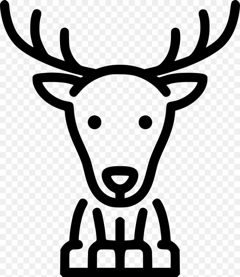 Unicorn Reindeer Clip Art, PNG, 848x980px, Unicorn, Antler, Artwork, Black And White, Deer Download Free