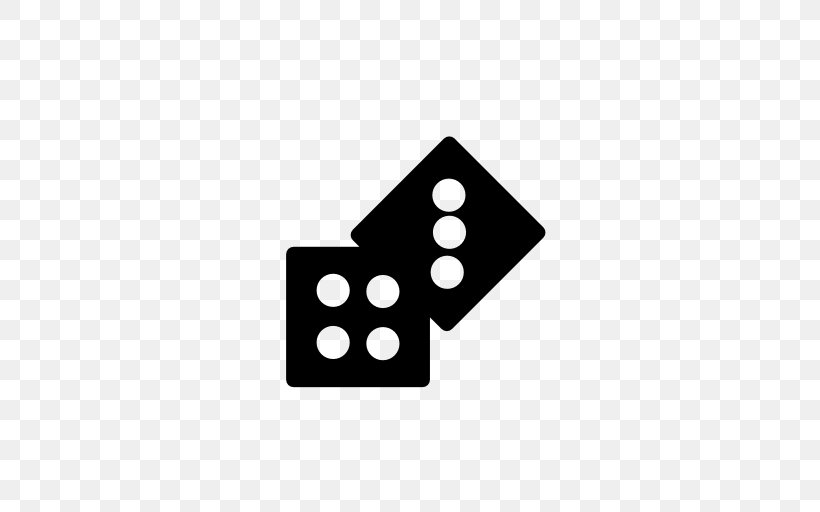 Dice Game Logo, PNG, 512x512px, Dice, Black, Black And White, Black M, Brand Download Free
