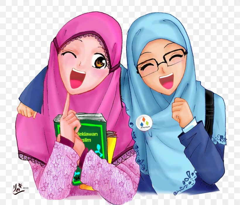 Muslim Cartoon Islam Drawing, PNG, 900x769px, Watercolor, Cartoon, Flower, Frame, Heart Download Free