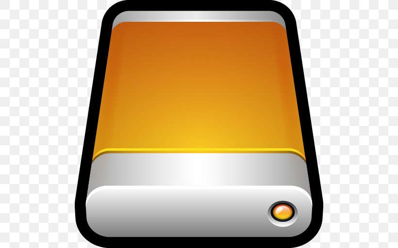Yellow Orange Font, PNG, 512x512px, Hard Drives, Computer Hardware, Computer Icon, Data Storage, Disk Storage Download Free