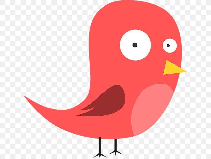 Bird Red Clip Art Cartoon Beak, PNG, 640x620px, Bird, Beak, Cartoon, Perching Bird, Plant Download Free