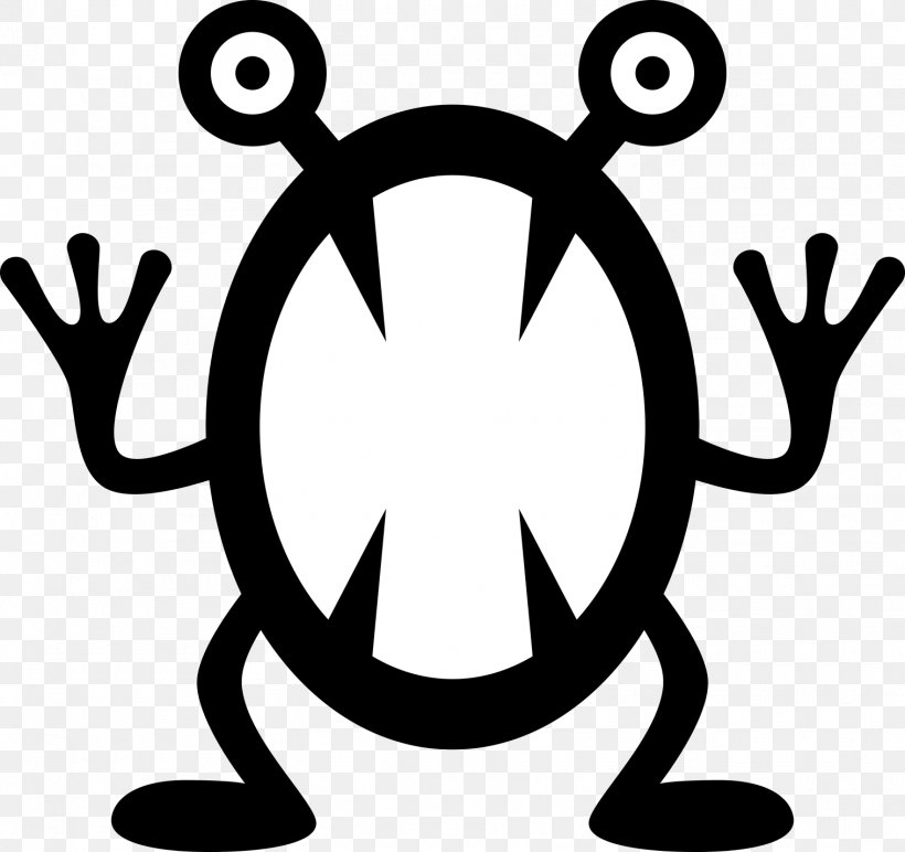 Black And White Cartoon, PNG, 1516x1429px, Black And White, Amphibian, Animation, Black, Cartoon Download Free