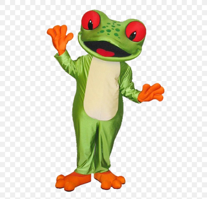 Tree Frog True Frog Mascot Costume, PNG, 547x786px, Tree Frog, Amphibian, Costume, Frog, Mascot Download Free