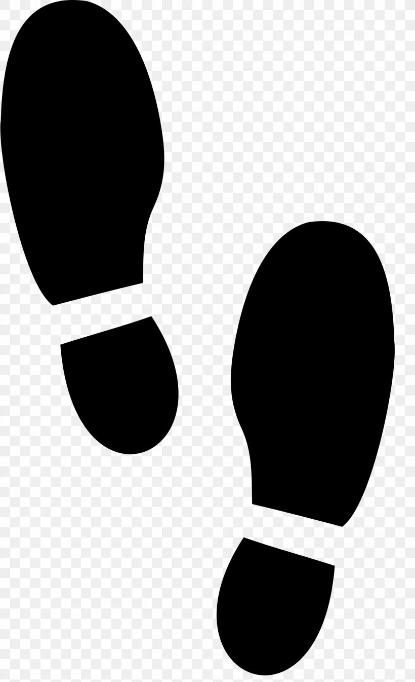Footprint Shoe Clip Art, PNG, 1463x2400px, Footprint, Barefoot, Black, Black And White, Boot Download Free