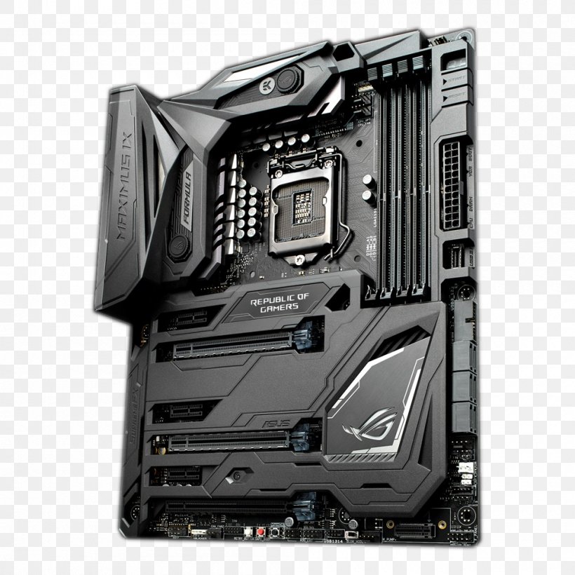 Intel Motherboard LGA 1151 ATX ASUS ROG Maximus IX Formula, PNG, 1000x1000px, Intel, Asus, Asus Maximus Ix Hero, Asus Rog Maximus Ix Formula, Atx Download Free