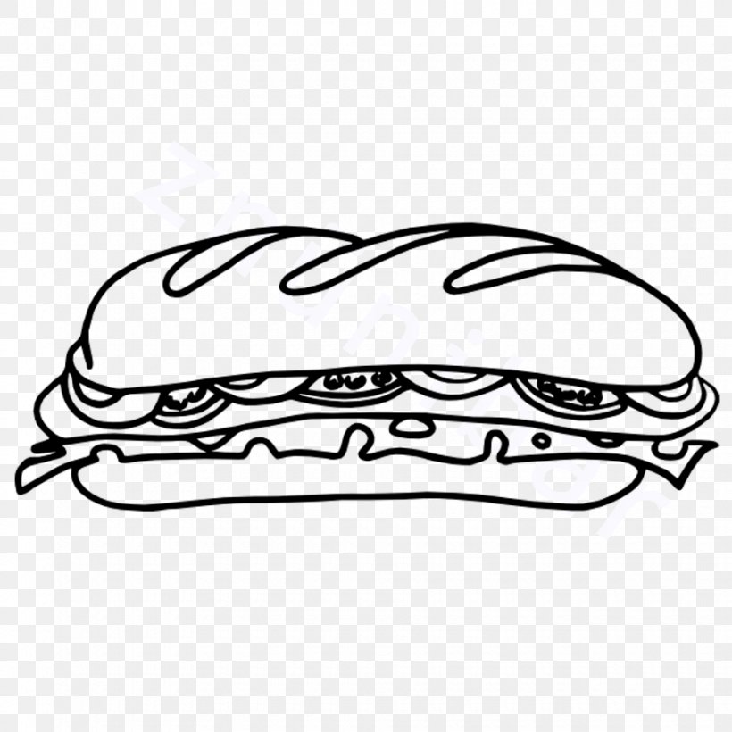 Peanut Butter And Jelly Sandwich Panini Submarine Sandwich Subway, PNG, 920x920px, Peanut Butter And Jelly Sandwich, Area, Automotive Design, Black, Black And White Download Free