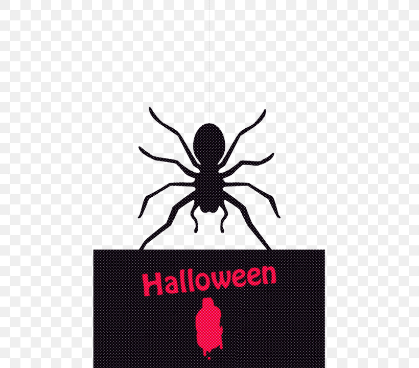 Spider Black Logo Text Arachnid, PNG, 455x720px, Spider, Arachnid, Black, Insect, Logo Download Free