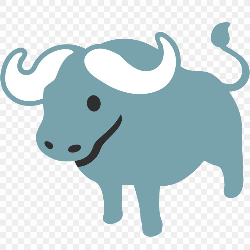 Cattle Water Buffalo Emoji Livestock Clip Art, PNG, 2000x2000px, Cattle, Animal Figure, Bison, Carnivoran, Cartoon Download Free