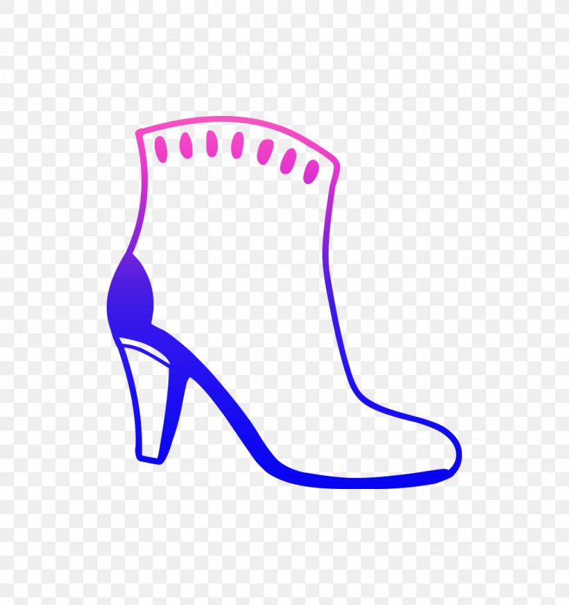 Clip Art High-heeled Shoe Logo Line, PNG, 1600x1700px, Shoe, Electric Blue, Footwear, High Heels, Highheeled Shoe Download Free