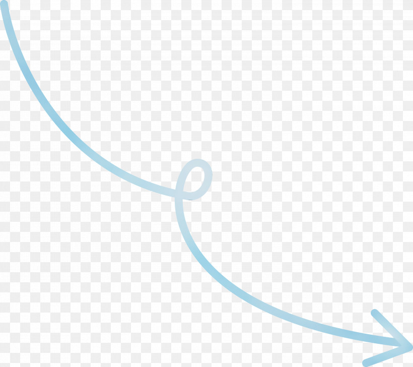 Turquoise Line Circle, PNG, 3000x2667px, Curved Arrow, Circle, Line, Paint, Turquoise Download Free