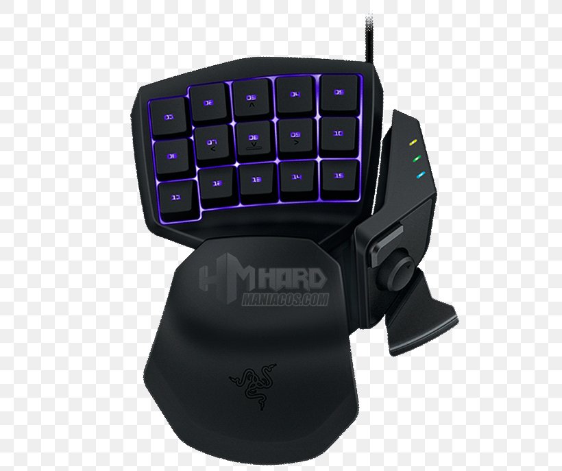 Computer Keyboard Razer Tartarus Chroma Gaming Keypad Razer Inc., PNG, 600x687px, Computer Keyboard, Backlight, Computer Component, Electronic Device, Gamer Download Free