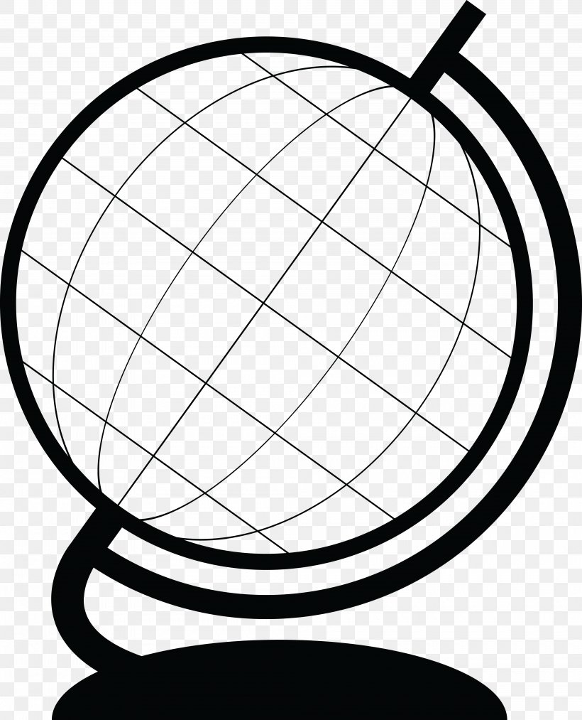 Globe World Clip Art, PNG, 4000x4944px, Globe, Area, Ball, Black And White, Line Art Download Free