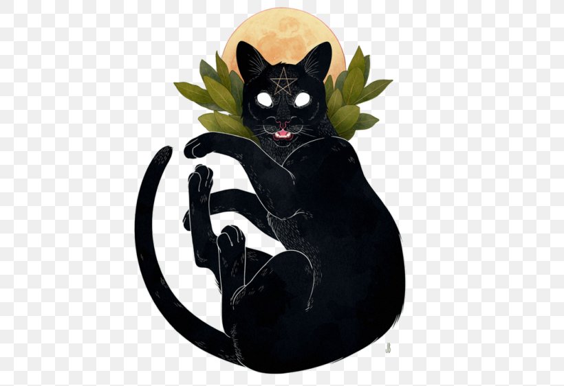 Black Cat Kitten Felidae Familiar Spirit, PNG, 500x562px, Cat, Animal, Art, Black, Black Cat Download Free