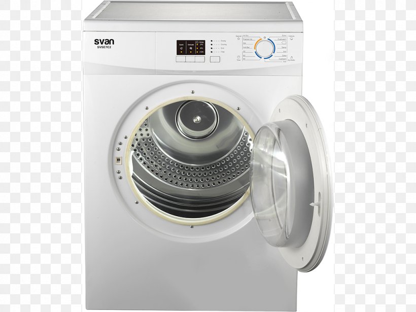 Clothes Dryer Washing Machines Home Appliance Major Appliance, PNG, 1024x768px, Clothes Dryer, Combo Washer Dryer, Condenser, Electrolux, Electrolux Edv5552 Download Free