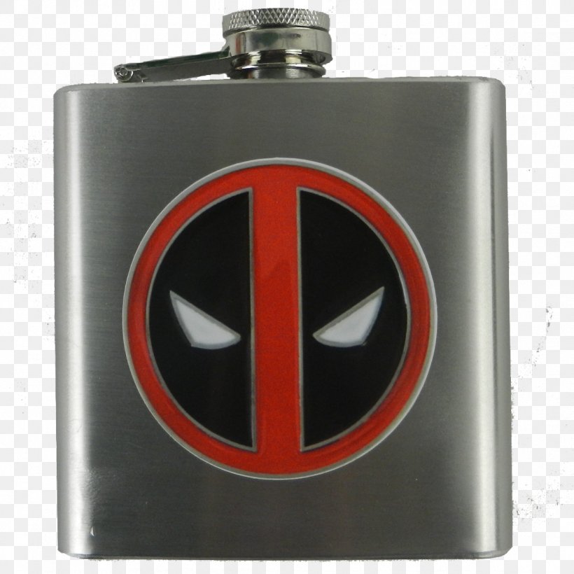 Deadpool Hip Flask Laboratory Flasks Stainless Steel Brushed Metal, PNG, 1157x1157px, Deadpool, Brushed Metal, Flask, Hip Flask, Laboratory Flasks Download Free