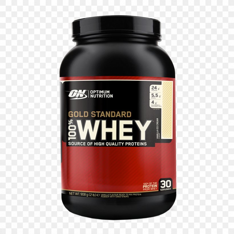 Dietary Supplement Whey Protein Isolate Gold Standard, PNG, 1000x1000px, Dietary Supplement, Bodybuilding Supplement, Brand, Fat, Gold Download Free