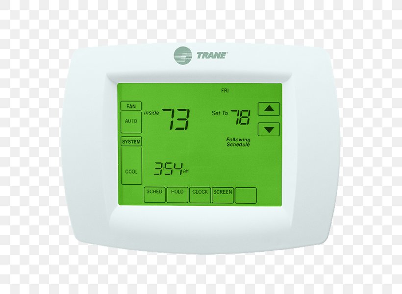 Programmable Thermostat Honeywell Nest Learning Thermostat Heat Pump, PNG, 600x600px, Thermostat, Electronics, Energy Conservation, Hardware, Heat Pump Download Free