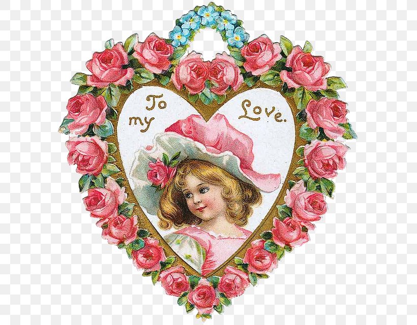 Saint Valentines Day, PNG, 600x640px, Victorian Era, Antique, Crown, Cupid, Cut Flowers Download Free