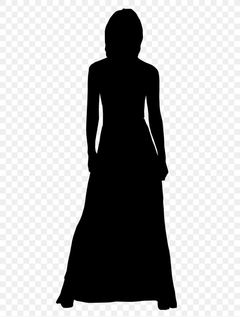 Shoulder Gown Sleeve Silhouette Black M, PNG, 739x1082px, Shoulder, Abaya, Black, Black M, Blackandwhite Download Free