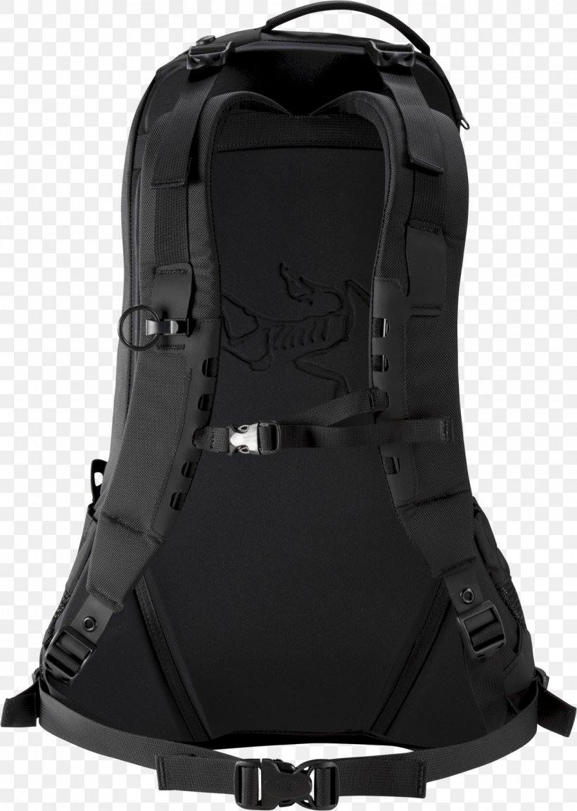 Backpack Arc'teryx Arro 22 Handbag Textile, PNG, 1138x1600px, Backpack, Bag, Black, Handbag, Hiking Download Free
