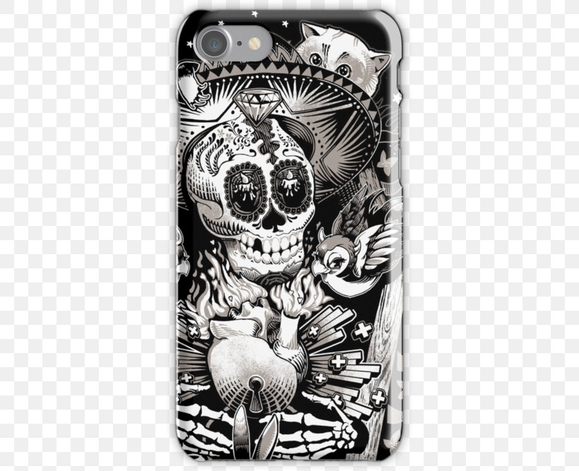 Day Of The Dead Skull Death /m/02csf Work Of Art, PNG, 500x667px, Day Of The Dead, Artist, Black And White, Blog, Bone Download Free