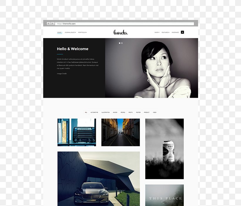 Graphic Design Artist Responsive Web Design WordPress Career Portfolio, PNG, 702x702px, Artist, Blog, Brand, Career Portfolio, Display Advertising Download Free