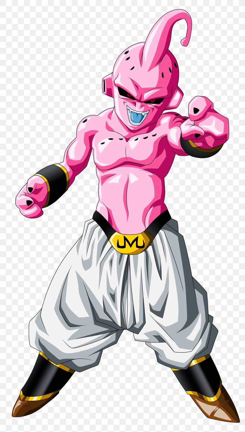 Majin Buu Goku Gotenks Vegeta, PNG, 2800x4932px, Watercolor, Cartoon, Flower, Frame, Heart Download Free