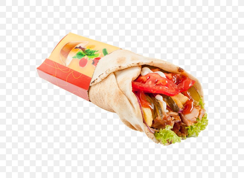 Wrap Shawarma Gyro Fast Food Kofta, PNG, 600x600px, Wrap, Burrito, Chicken As Food, Dish, Fast Food Download Free