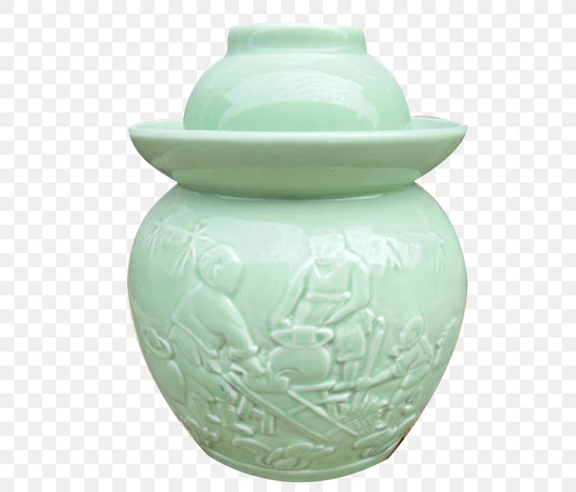 Ceramic Jar Pottery Pickling, PNG, 700x700px, Ceramic, Artifact, Glass, Gratis, Green Download Free