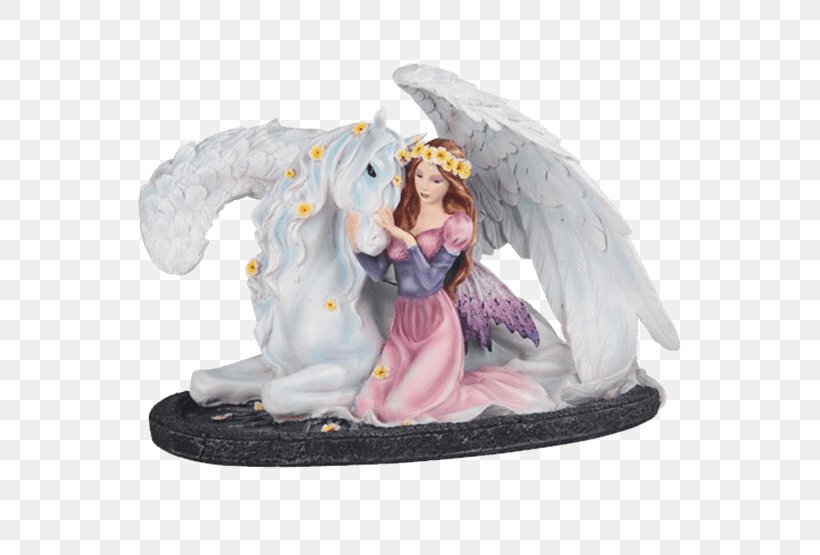 Figurine Fairy Unicorn Statue Pegasus, PNG, 555x555px, Figurine, Angel, Bust, Collectable, Fairy Download Free