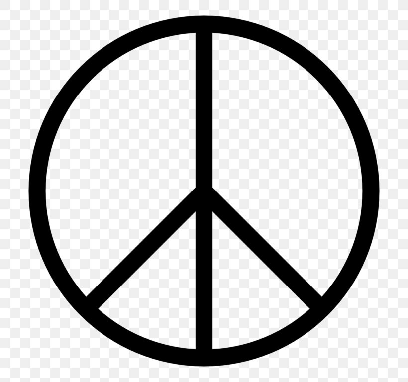 Peace Symbols Clip Art, PNG, 768x768px, Peace Symbols, Area, Black And White, Document, Gerald Holtom Download Free