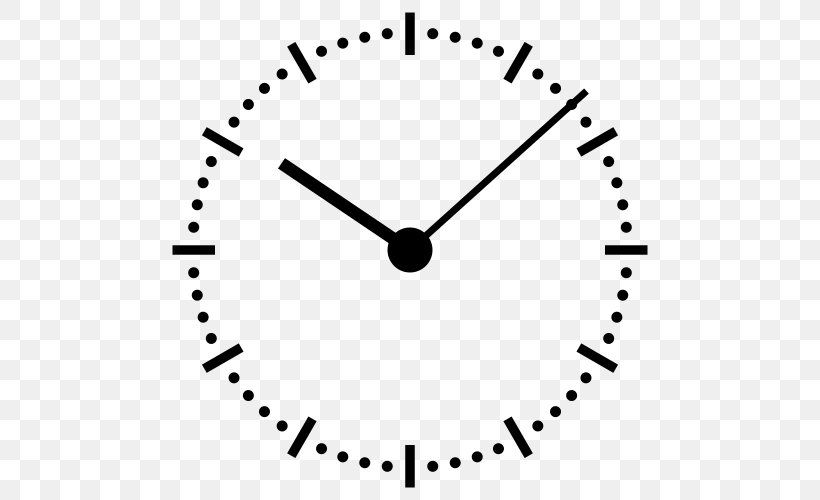 Digital Clock Clock Face Alarm Clocks Analog Watch, PNG, 500x500px, Watercolor, Cartoon, Flower, Frame, Heart Download Free