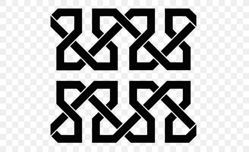 Grid Arabesque Font, PNG, 500x500px, Grid, Arabesque, Area, Black, Black And White Download Free