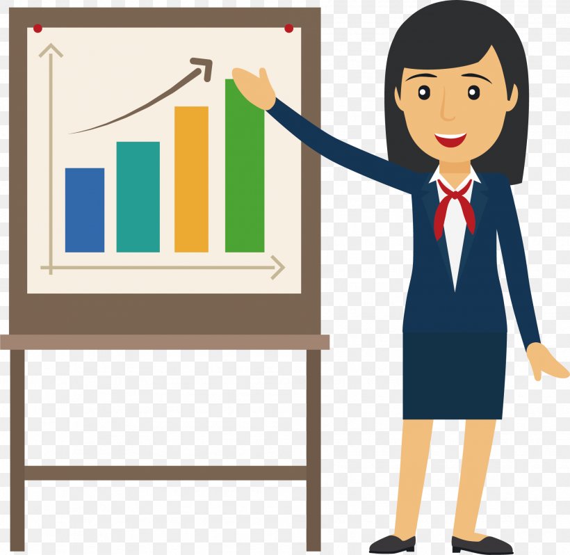Presentation Royalty-free Businessperson Illustration, PNG, 2011x1959px, Presentation, Business, Businessperson, Chart, Communication Download Free