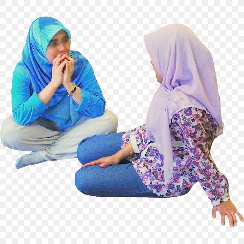 Woman Muslim Islamic Fashion, PNG, 1297x1297px, Woman, Bean Bag, Child, Furniture, Hijab Download Free