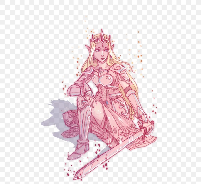 Hyrule Warriors The Legend Of Zelda: Twilight Princess The Legend Of Zelda: Breath Of The Wild Princess Zelda Link, PNG, 500x750px, Watercolor, Cartoon, Flower, Frame, Heart Download Free