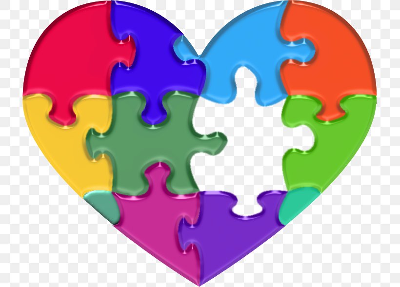 Jigsaw Puzzles Autistic Spectrum Disorders World Autism Awareness Day Child, PNG, 727x589px, Watercolor, Cartoon, Flower, Frame, Heart Download Free