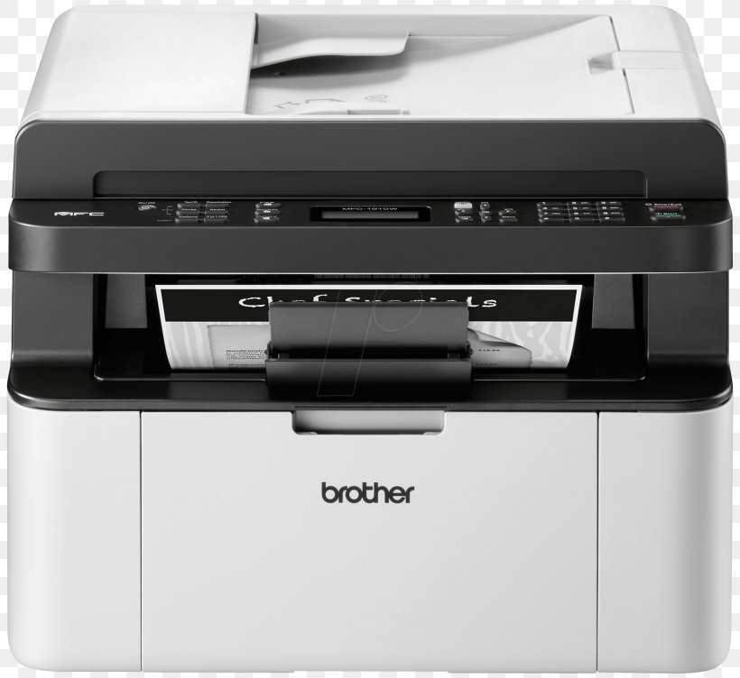 Multi-function Printer Brother Industries Laser Printing, PNG, 1540x1414px, Multifunction Printer, Automatic Document Feeder, Brother Industries, Color Printing, Electronic Device Download Free