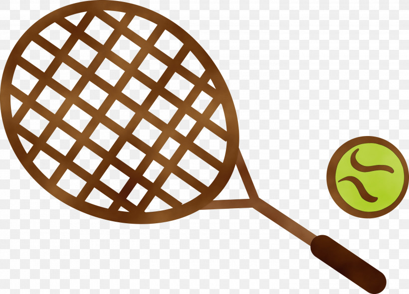 Tennis Ball, PNG, 3000x2161px, Back To School Supplies, Badminton, Badminton Racquet, Ball, Paint Download Free