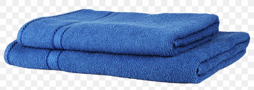 Towel Blue, PNG, 1380x490px, Towel, Blue, Electric Blue, Linens, Material Download Free